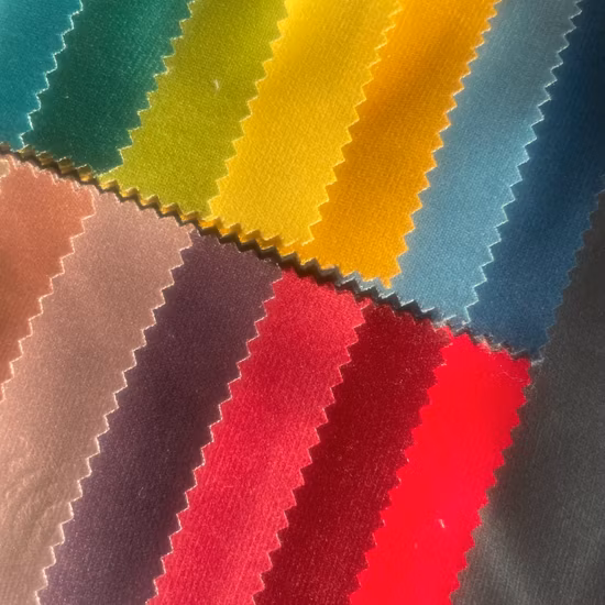 Polyester-Stricksamt, Sofastoff, Polsterstoff, Heimtextilien (Canna)